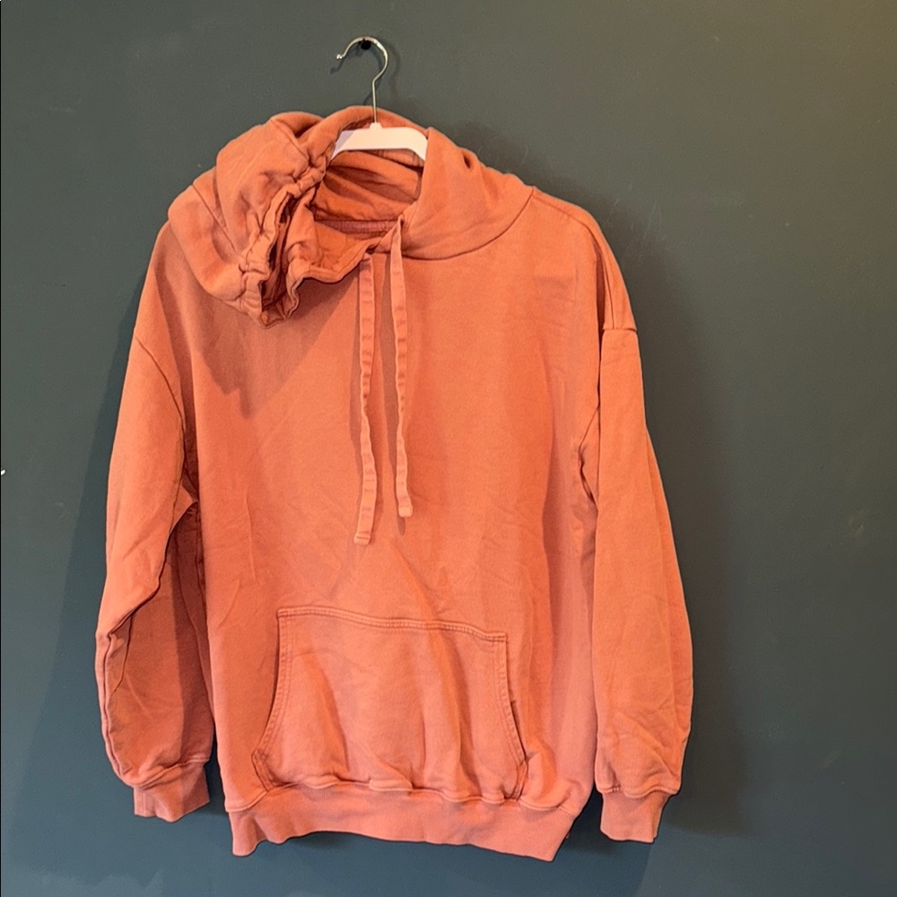 Pink Oversized Relaxed Hoodie